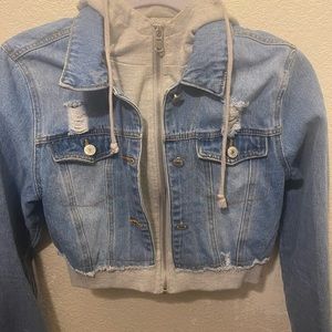 Layered Denim Jacket